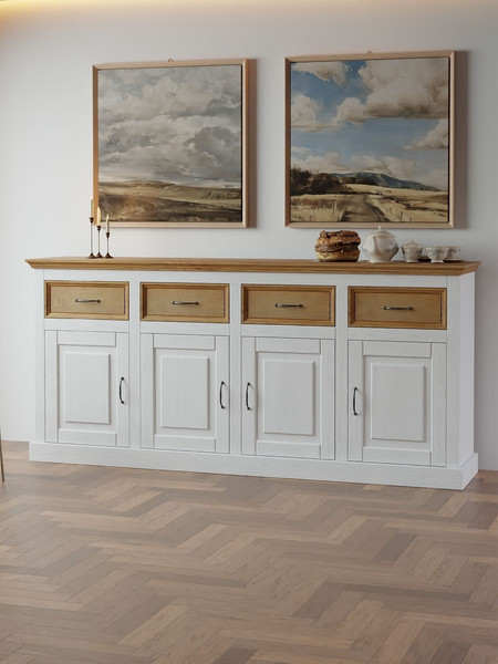 Тумба Dipriz Landhouse 4 дв+4 ящ / Д.20081.1