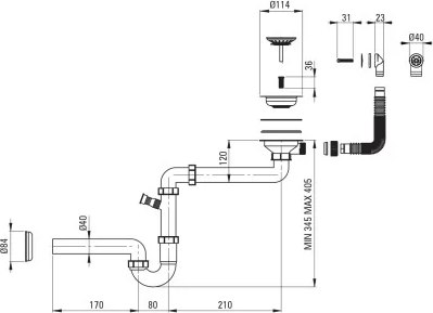 Мойка кухонная Deante Corio ZRC G10A
