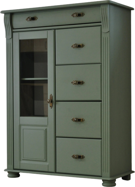 Тумба Dipriz Susanna 1дв + 5ящ Н1250х910х416 / Д.20069.1 - фото