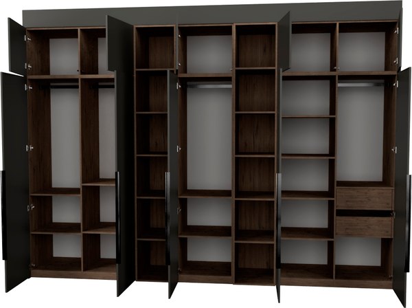 Шкаф Рэйгрупп Рэй S245-В17-2-WKW В17-2