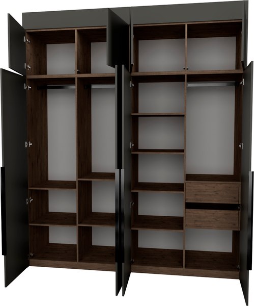 Шкаф Рэйгрупп Рэй S257-В9-2-WK В9-2