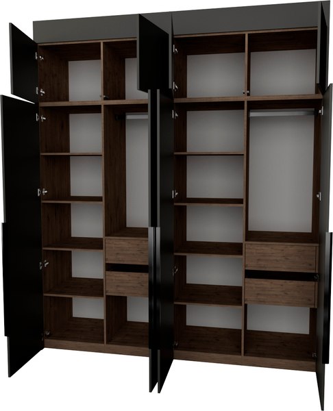 Шкаф Рэйгрупп Рэй S257-В9-3-WK В9-3