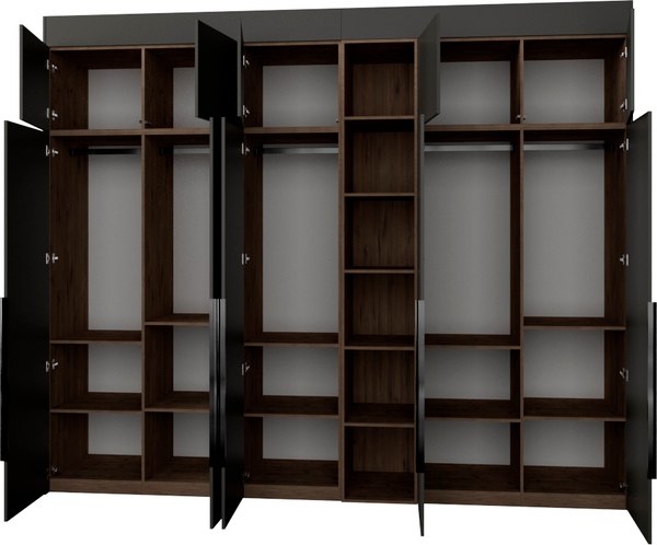 Шкаф Рэйгрупп Рэй S257-В14-1-WKW В14-1