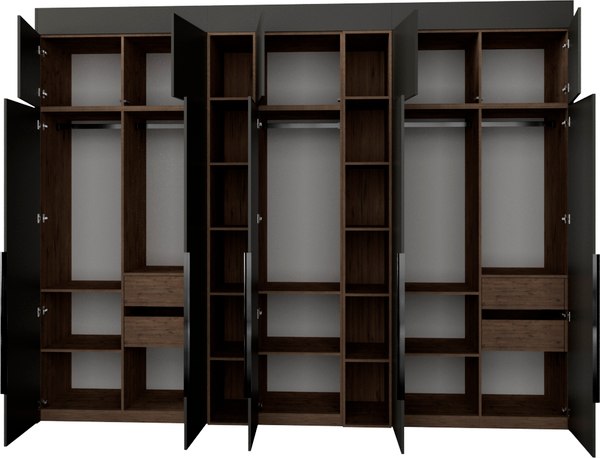 Шкаф Рэйгрупп Рэй S257-В16-3-WKW В16-3