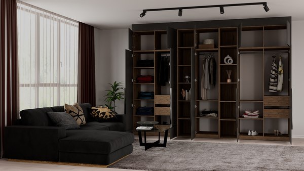 Шкаф Рэйгрупп Рэй S257-В16-3-WKW В16-3