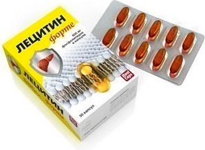 Пищевая добавка RealCaps Лецитин Форте 1580мг