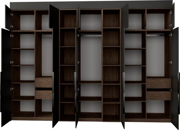 Шкаф Рэйгрупп Рэй S257-В17-3-WKW В17-3