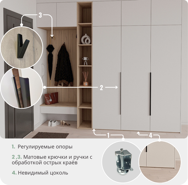 Шкаф Рэйгрупп Рэй S257-В13-1-EBЕ В13-1