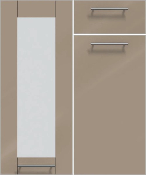 Кухонный гарнитур Интерлиния Мила Пластик 1.2x2.2