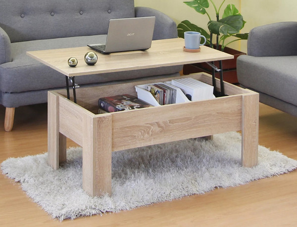 Журнальный столик Signal Riwa 100x50x42-56