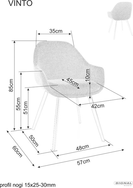 Стул Signal Vinto