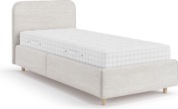 Двуспальная кровать Sonit Mia 140x200 с ПМ велюр River  - фото