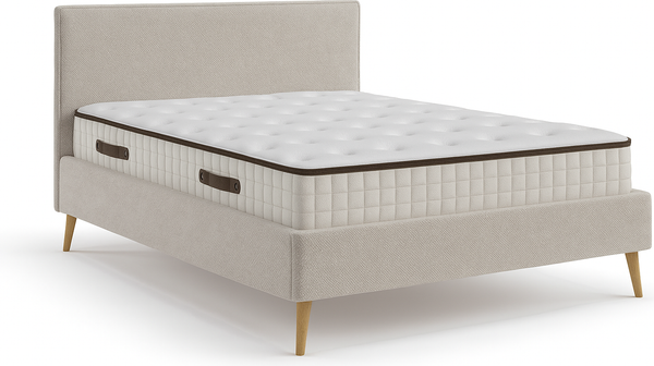 Двуспальная кровать Sonit Narsis 140x200 шенилл Eclipse  - фото