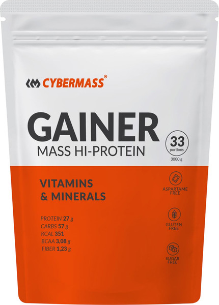 Гейнер CYBERMASS Клубника - фото