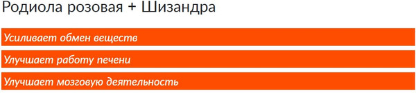 Пищевая добавка CYBERMASS Rhodiola Rosea+Schisandra