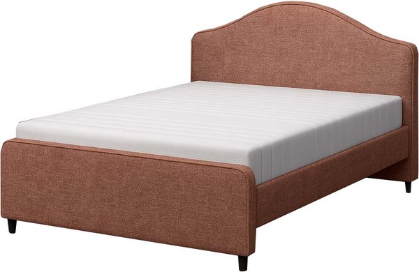 Двуспальная кровать Sonit Dana 160x200 велюр River - фото