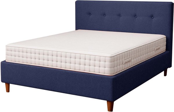 Двуспальная кровать Sonit Mira 160x200 шенилл Eclipse - фото