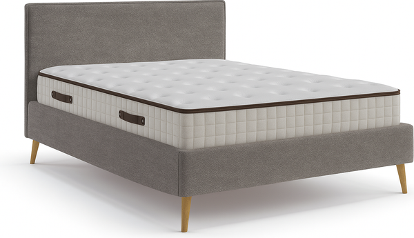 Двуспальная кровать Sonit Narsis 160x200 шенилл Eclipse  - фото