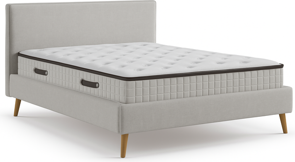 Двуспальная кровать Sonit Narsis 160x200 велюр River  - фото