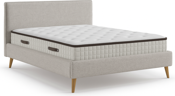 Двуспальная кровать Sonit Narsis 160x200 велюр River  - фото