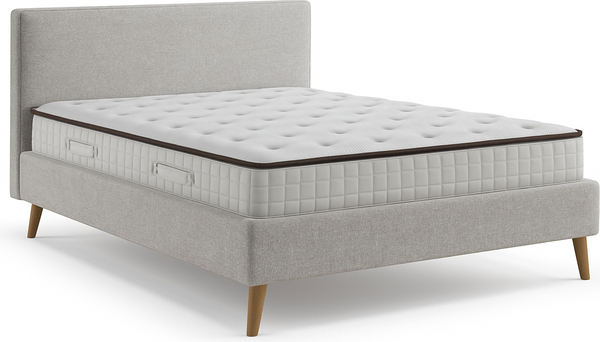 Двуспальная кровать Sonit Narsis 160x200 велюр River  - фото