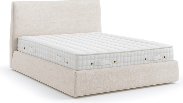 Двуспальная кровать Sonit Pegaso 160x200 с ПМ велюр River  - фото