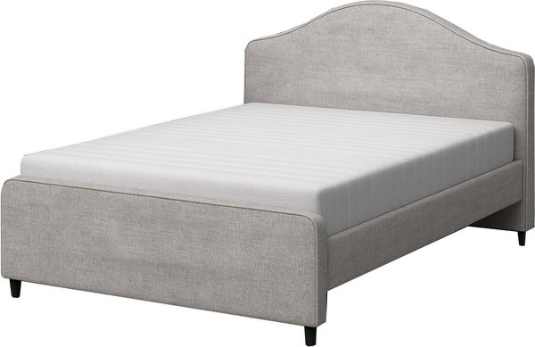 Двуспальная кровать Sonit Dana 180x200 велюр River - фото