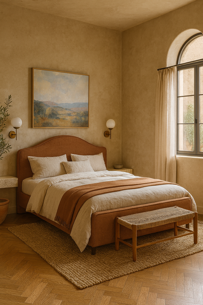 Двуспальная кровать Sonit Dana 180x200 велюр River