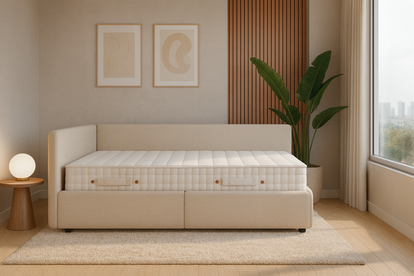 Кровать-тахта Sonit Nicole левый 90x200 шенилл Eclipse 