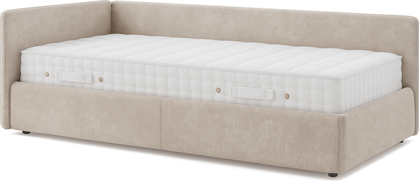 Кровать-тахта Sonit Nicole левый 90x200 велюр River  - фото