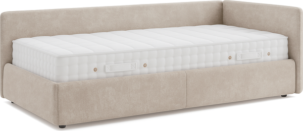 Кровать-тахта Sonit Nicole правый 90x200 велюр River  - фото