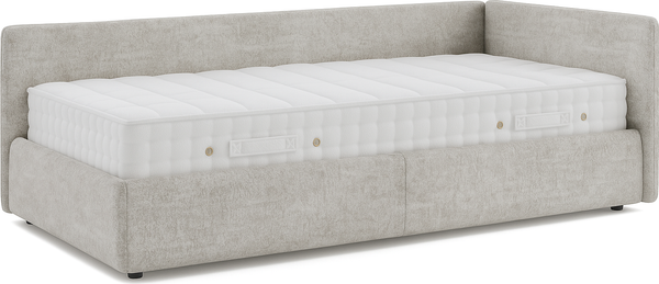 Кровать-тахта Sonit Nicole правый 90x200 велюр River  - фото