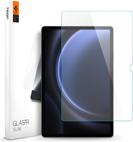 Защитное стекло для планшета Spigen Glas.tr Slim Galaxy Tab S9 Fe+ Plus 12.4 X610/X616B / AGL07001 - фото