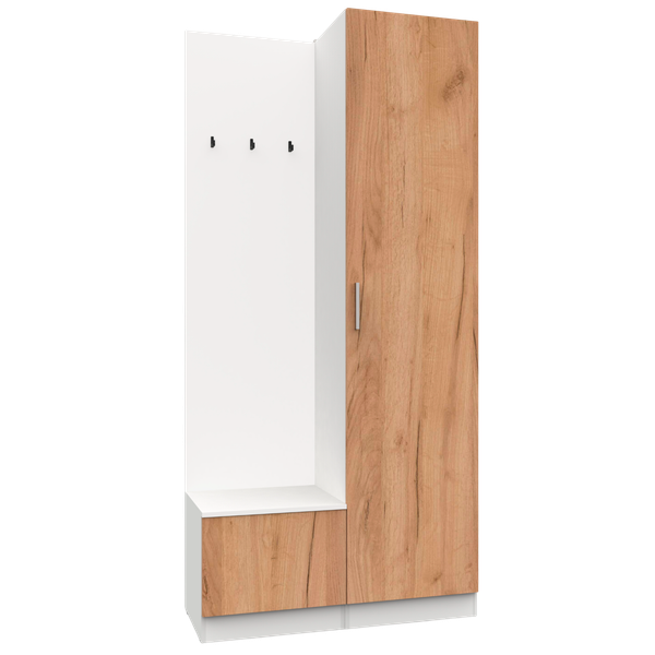 Секция в прихожую Интермебель Марсель-101 / МР 01-101 - фото