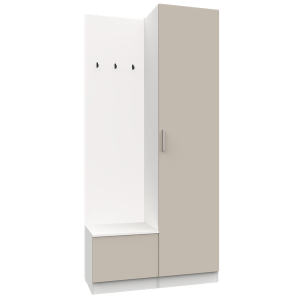 Секция в прихожую Интермебель Марсель-101 / МР 01-101 - фото