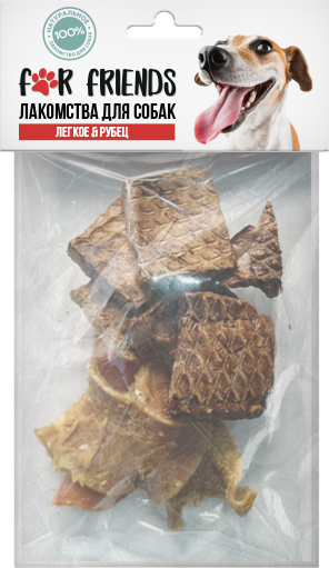 Лакомство для собак For Friends Легкое & Рубец / TUZ948 - фото