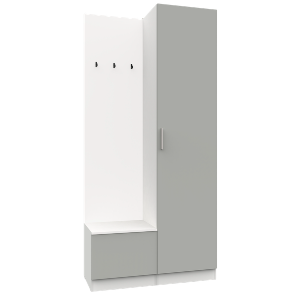 Секция в прихожую Интермебель Марсель-101 / МР 01-101 - фото