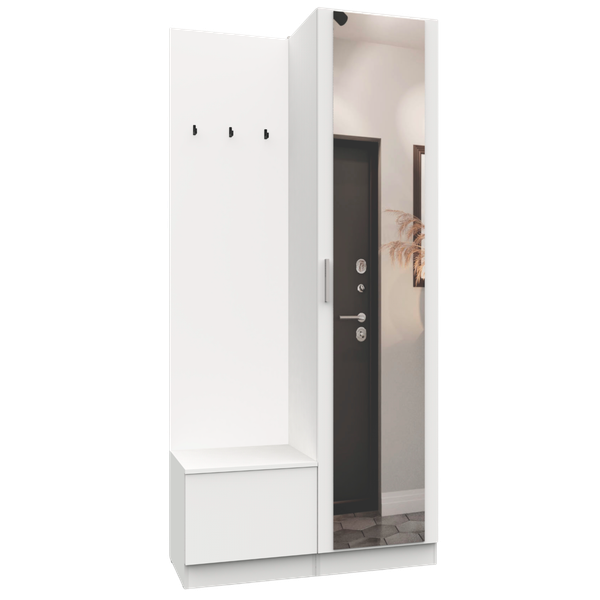 Секция в прихожую Интермебель Марсель-102 / МР 01-102 - фото