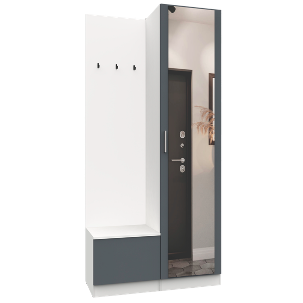 Секция в прихожую Интермебель Марсель-102 / МР 01-102 - фото