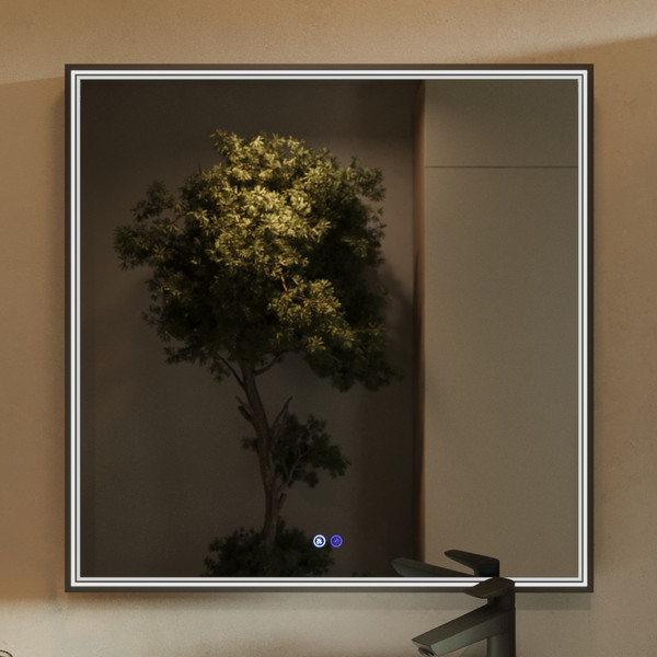 Зеркало MEBELVANN Fresco Z_B_FR_800x800_BL - фото