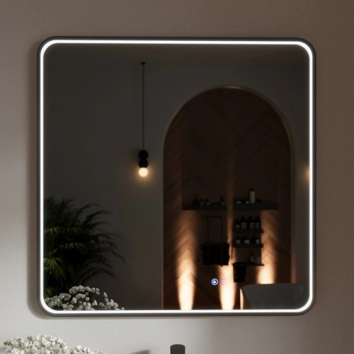 Зеркало MEBELVANN Ellisse Z_B_EL_800x800_BL - фото