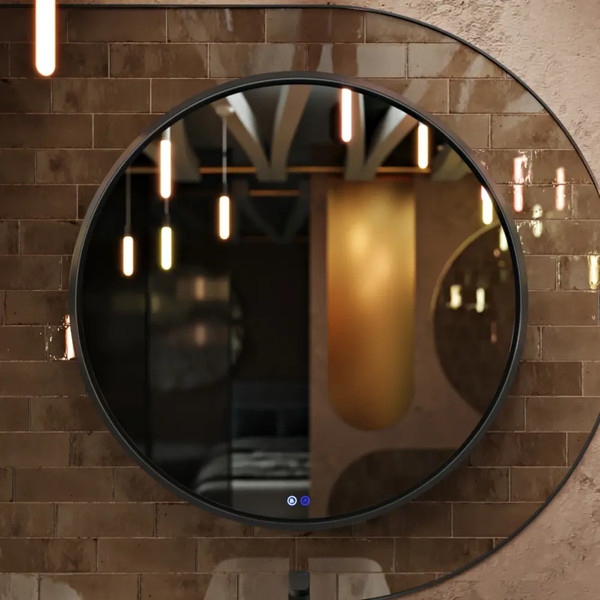 Зеркало MEBELVANN Sanrey Z_SNR_900x900_BL - фото