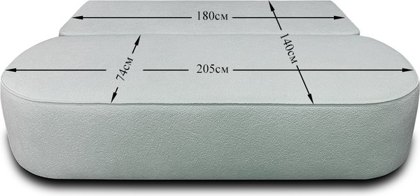 Диван Nord Star Вискан Smoke