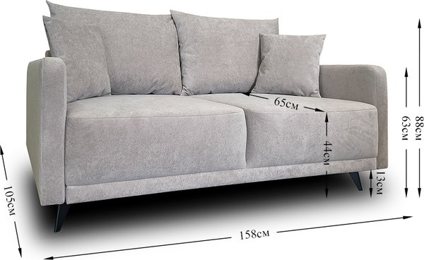 Диван Nord Star Оша Latte