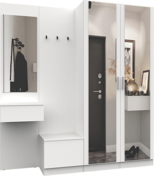 Секция в прихожую Интермебель Марсель-109 / МР 01-109 - фото