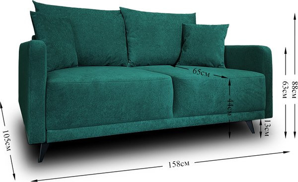 Диван Nord Star Оша Malachite