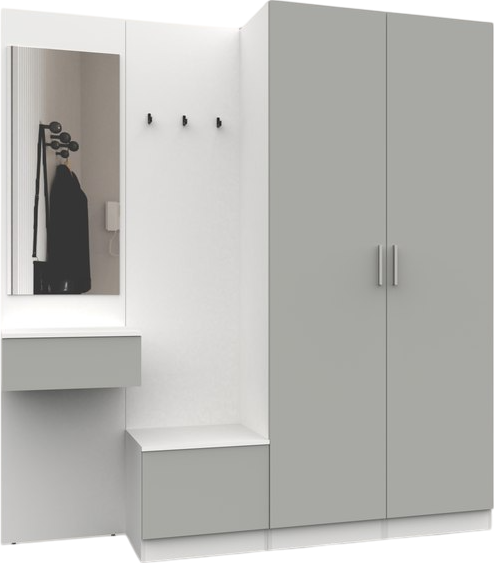 Секция в прихожую Интермебель Марсель-110 / МР 01-110 - фото