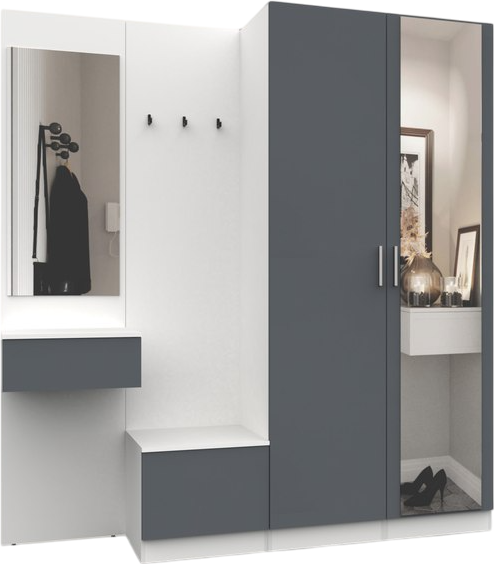 Секция в прихожую Интермебель Марсель-111 / МР 01-111 - фото