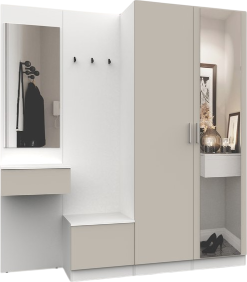 Секция в прихожую Интермебель Марсель-111 / МР 01-111 - фото