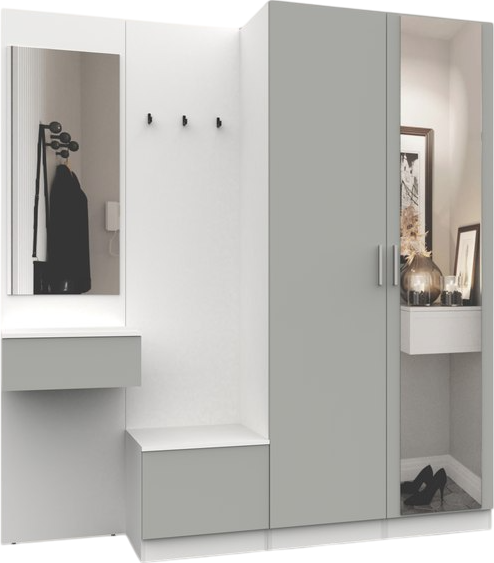 Секция в прихожую Интермебель Марсель-111 / МР 01-111 - фото